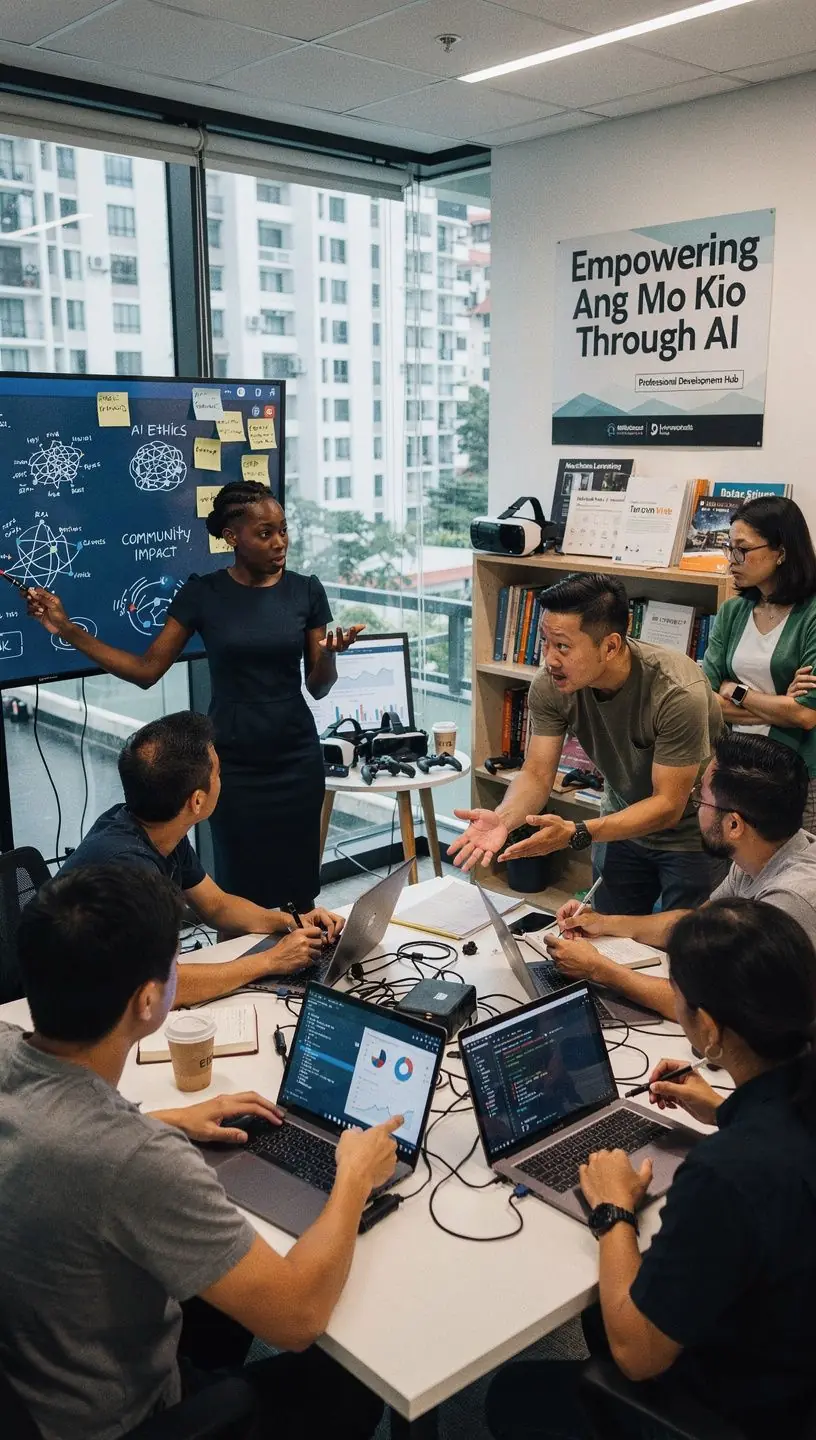 Professional team collaboration